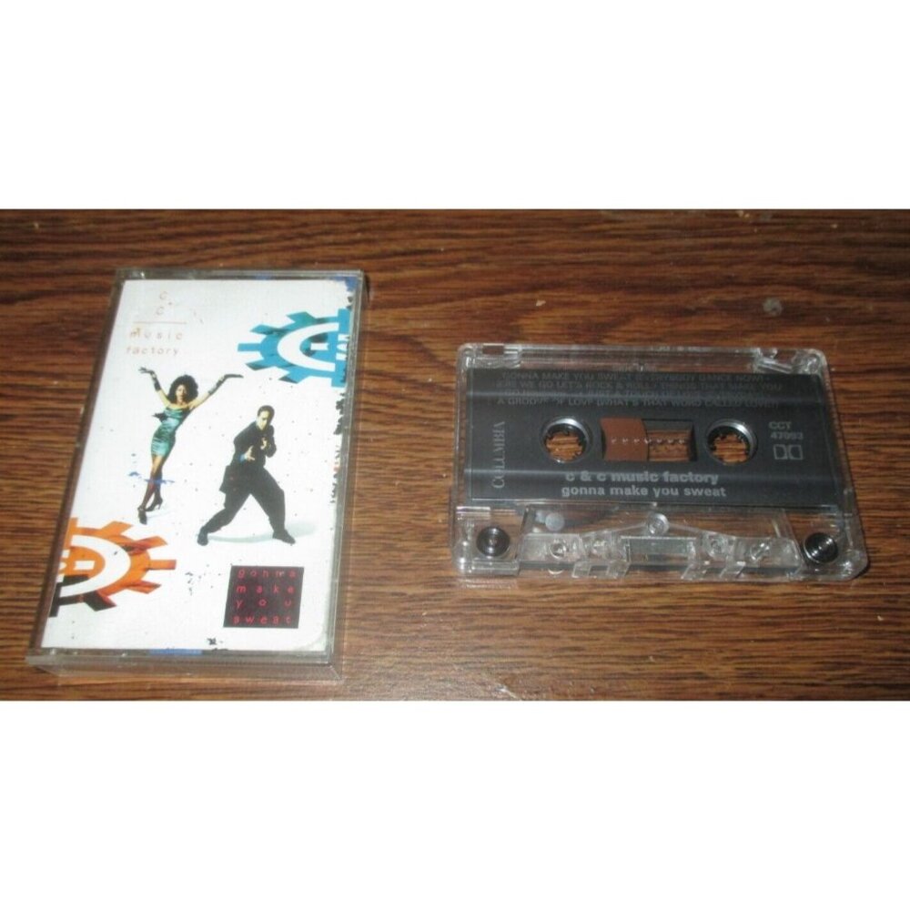 C+C Music Factory - Gonna Make You Sweat on cassette (1990, Sony Music Canada)